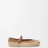 Rio Mary-Jane aus Wildleder und Raffia