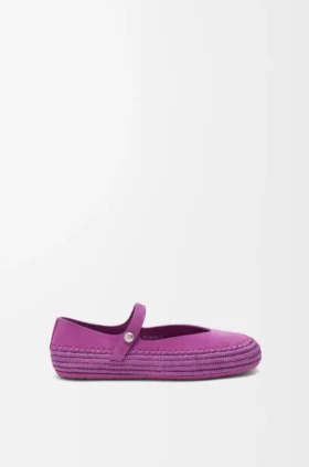 Rio Mary-Jane aus Wildleder und Raffia
