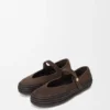 Rio Mary-Jane aus Wildleder und Raffia