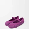 Rio Mary-Jane aus Wildleder und Raffia