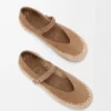 Rio Mary-Jane aus Wildleder und Raffia