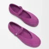 Rio Mary-Jane aus Wildleder und Raffia