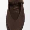 Rio Mary-Jane aus Wildleder und Raffia