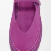 Rio Mary-Jane aus Wildleder und Raffia