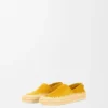 Rio-Slipper aus Wildleder und Raffia