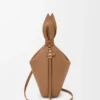 Scarf-Rucksack aus glattem Kalbsleder Scarf-Rucksack aus glattem Kalbsleder