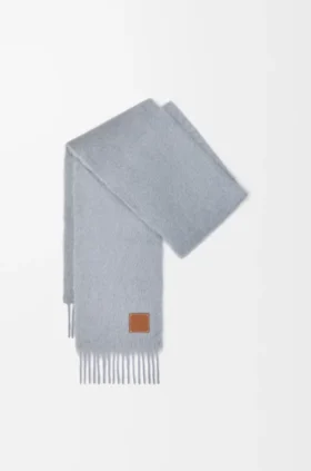 Schal aus Mohair und Wolle