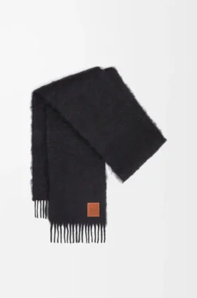Schal aus Mohair und Wolle