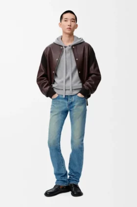 Schlanke Jeans aus Denim