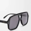 Schmale Piloten-Sonnenbrille