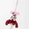 «Seated Acrobat»-Anhänger aus Sterlingsilber und Kristallen «Seated Acrobat»-Anhänger aus Sterlingsilber und Kristallen