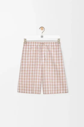 Shorts aus Baumwolle