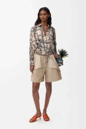 Shorts aus Baumwolle