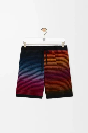 Shorts aus Baumwollmischung