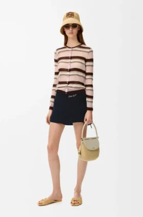 Shorts aus Baumwollmischung