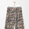 Shorts aus Jacquard-Frottee Shorts aus Jacquard-Frottee