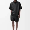 Shorts aus Nappa-Lammleder Shorts aus Nappa-Lammleder