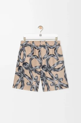 Shorts aus Seide