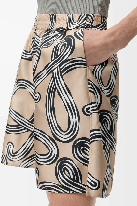 Shorts aus Seide Shorts aus Seide