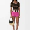 Shorts aus Ziegenveloursleder Shorts aus Ziegenveloursleder