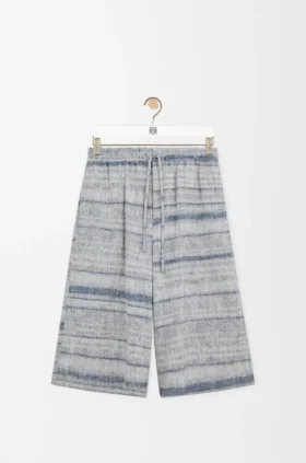 Shorts mit Kordelzug aus Denim Shorts mit Kordelzug aus Denim