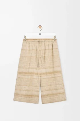 Shorts mit Kordelzug aus Denim Shorts mit Kordelzug aus Denim