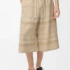 Shorts mit Kordelzug aus Denim Shorts mit Kordelzug aus Denim