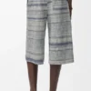 Shorts mit Kordelzug aus Denim Shorts mit Kordelzug aus Denim