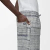 Shorts mit Kordelzug aus Denim Shorts mit Kordelzug aus Denim