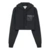 Ss23 Kurzer Hoodie «Black» S359Y25X30-1720