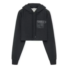 Ss23 Kurzer Hoodie «Black» S359Y25X30-1720