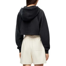 Ss23 Kurzer Hoodie «Black» S359Y25X30-1720