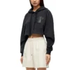 Ss23 Kurzer Hoodie «Black» S359Y25X30-1720