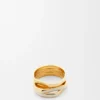 Stapelring aus Sterlingsilber und Emaille Stapelring aus Sterlingsilber und Emaille