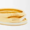 Stapelring aus Sterlingsilber und Emaille Stapelring aus Sterlingsilber und Emaille