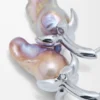 Strawberry-Ohrringe aus Sterlingsilber und Perle Strawberry-Ohrringe aus Sterlingsilber und Perle