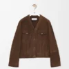Strickjacke aus Lammfell