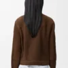 Strickjacke aus Lammfell