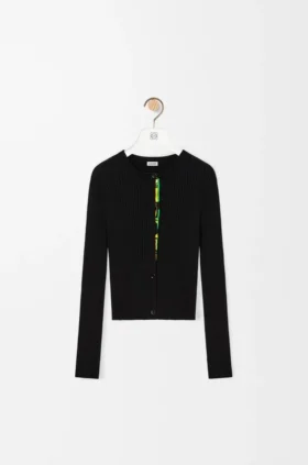 Strickjacke aus Viskose-Mischung