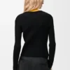 Strickjacke aus Viskose-Mischung