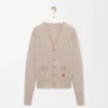 Strickjacke aus Wolle und Kaschmir