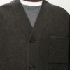 Strickjacke aus Wolle und Seide Strickjacke aus Wolle und Seide