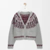 Strickjacke aus Wollmischung