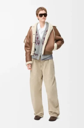 Strickjacke aus Wollmischung