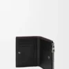 Switch Slim Compact Portemonnaie aus geschmeidigem genarbtem Kalbsleder und Wildleder