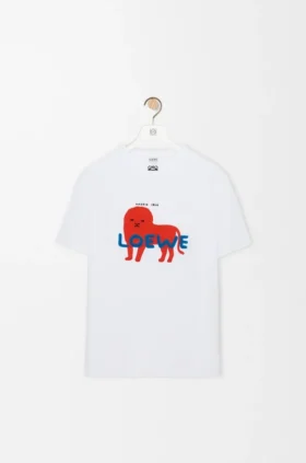 T-Shirt in lockerer Passform aus Baumwolle