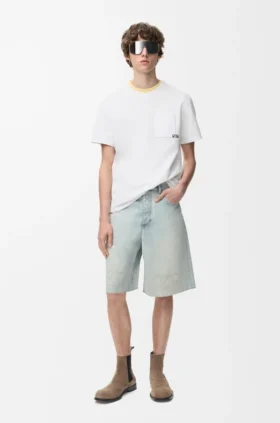 T-Shirt in lockerer Passform aus Baumwolle