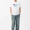 T-Shirt in lockerer Passform aus Baumwolle T-Shirt in lockerer Passform aus Baumwolle