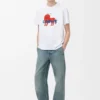 T-Shirt in lockerer Passform aus Baumwolle T-Shirt in lockerer Passform aus Baumwolle