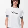 T-Shirt in lockerer Passform aus Baumwolle T-Shirt in lockerer Passform aus Baumwolle